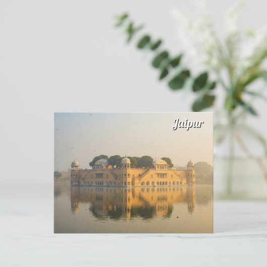 Jaipur Jal Mahal Souvenir Briefkaart (Staand voorkant)
