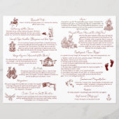 Jaipur pauwen Indiase huwelijksrituelen programma (Achterkant)