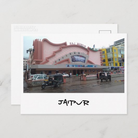 Jaipur, Rajasthan (India) Briefkaart (Voorkant / Achterkant)