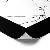 Jaipur Rajasthan Map Poster (Hoek)