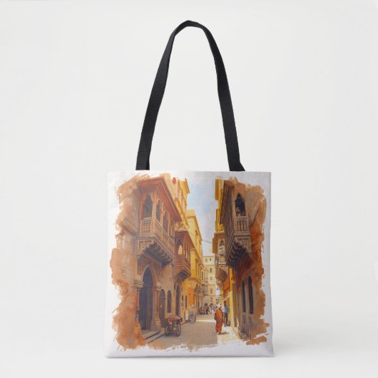 jaipur tote bag (Voorkant)