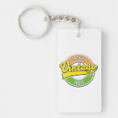 Jaipur vintage stijl logo sleutelhanger (Voorkant)