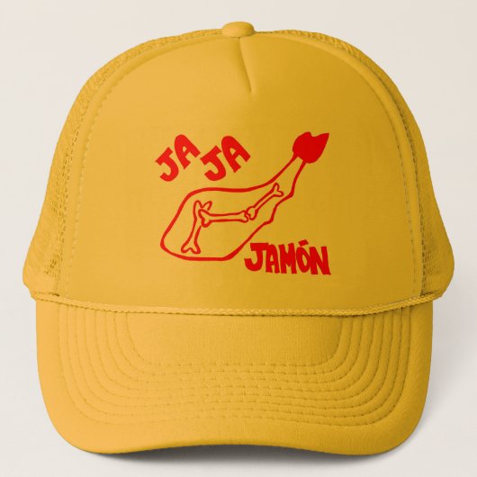 JaJaJamon Trucker Hat Trucker Pet (Voorkant)