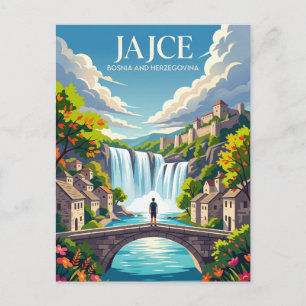 Jajce Bosnië en Herzegovina Briefkaart