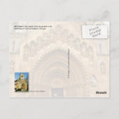 Ják Chapel, Vajdahunyad Castle, Boedapest, Hongari Briefkaart (Achterkant)