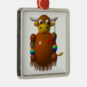 Jak die met Yo-Yo's speelt Metalen Ornament (Rechts)