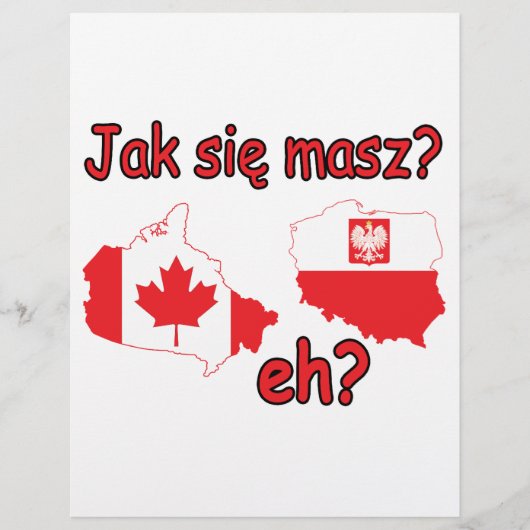 Jak Sie Masz? Flyer (Voorkant)