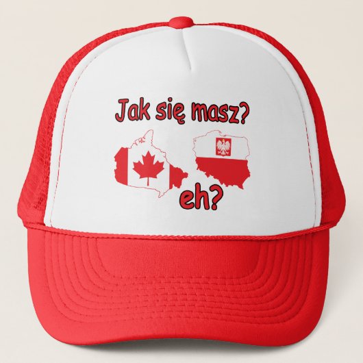 Jak Sie Masz? Trucker Pet (Voorkant)