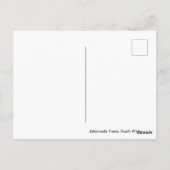 Jakaranda Paarse bloemenbomen, Zuid-Afrika Briefkaart (Achterkant)