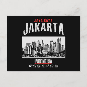 Jakarta Briefkaart
