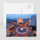 Jakarta Cityscape Briefkaart (Voorkant / Achterkant)