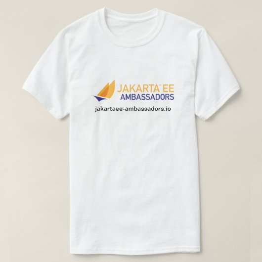 Jakarta EE Ambassadors T-Shirt (Design voorkant)