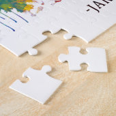 Jakarta Indonesia Skyline Legpuzzel (Zijkant)