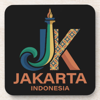 Jakarta Indonesia Southeast Asia Bier Onderzetter