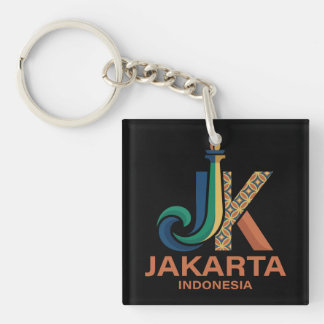 Jakarta Indonesia Southeast Asia Sleutelhanger