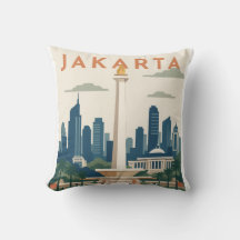 Jakarta Indonesië Reisposter