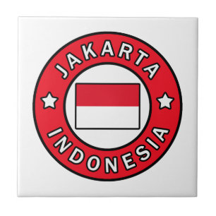 Jakarta Indonesië Tegeltje