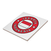 Jakarta Indonesië Tegeltje (Zijkant)