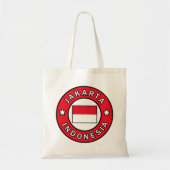 Jakarta Indonesië Tote Bag (Voorkant)