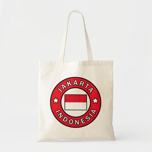 Jakarta Indonesië Tote Bag (Voorkant)