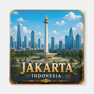 Jakarta Indonesië Tropische Hoofdstad 📍 Magneet