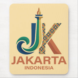Jakarta Indonesië Zuidoost-Azië Muismat