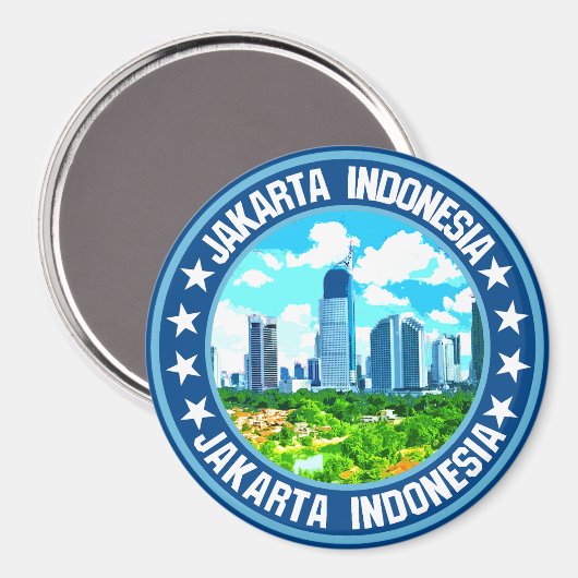 Jakarta Magneet (Voorkant / Achterkant)