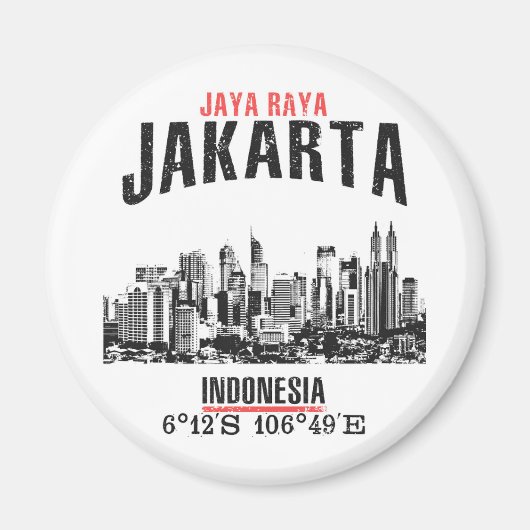 Jakarta Magneet (Voorkant)