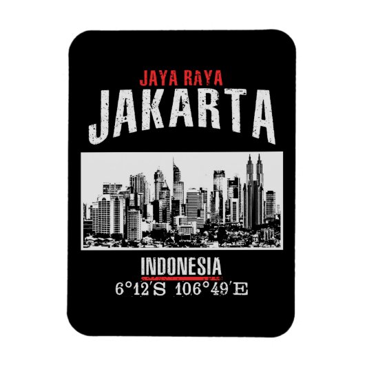 Jakarta Magneet (Verticaal)
