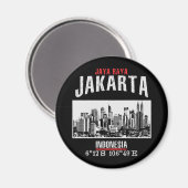 Jakarta Magneet (Voorkant / Achterkant)
