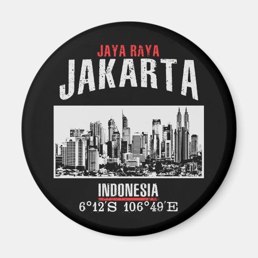 Jakarta Magneet (Voorkant)