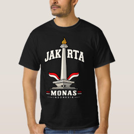 Jakarta Monas Indonesië T-shirt