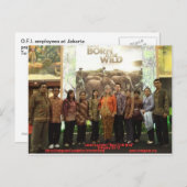 Jakarta Movie premiere Briefkaart (Voorkant / Achterkant)