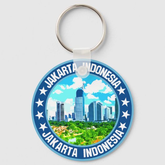 Jakarta Sleutelhanger (Achterkant)
