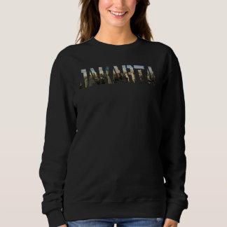 Jakarta Stad Indonesië souvenir voor mannen vrouwe Trui