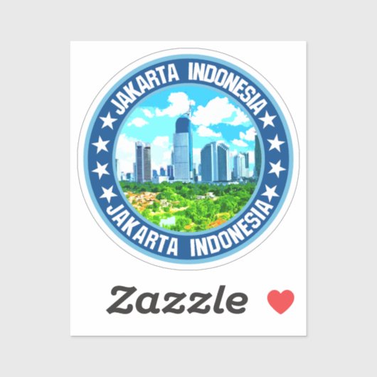 Jakarta Sticker (Vel)