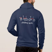 Jakcet Folding Cycle Hoodie (Achterkant)