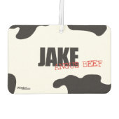 Jake "Angus Beef" Trendy luchtverfrisser (Achterkant)