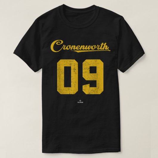 Jake Cronenworth 09 Jake Cronenworth San Diego MLB T-shirt (Design voorkant)