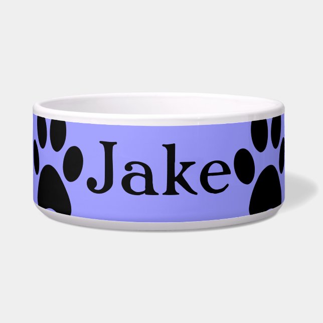 Jake Custom Dog bowl Voerbakje (Voorkant)