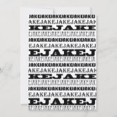 Jake Custom Kaart (Achterkant)