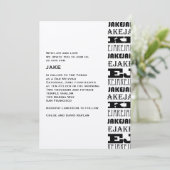 Jake Custom Kaart (Staand voorkant)