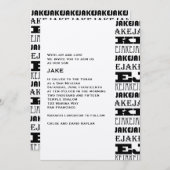 Jake Custom Kaart (Voorkant / Achterkant)