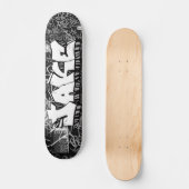 Jake Graffiti aangepast skateboard (Voorkant)