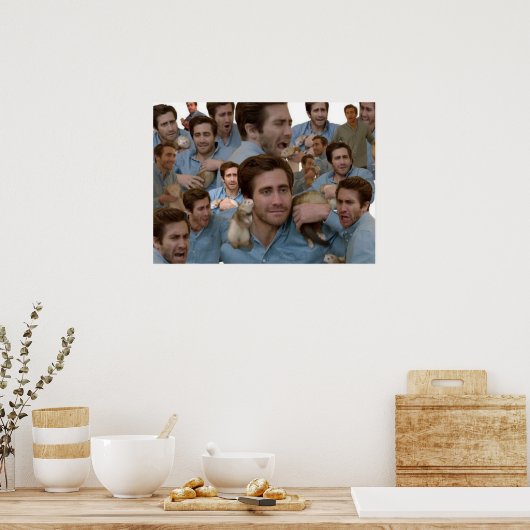 Jake Gyllenhaal Edit Poster (Keuken)