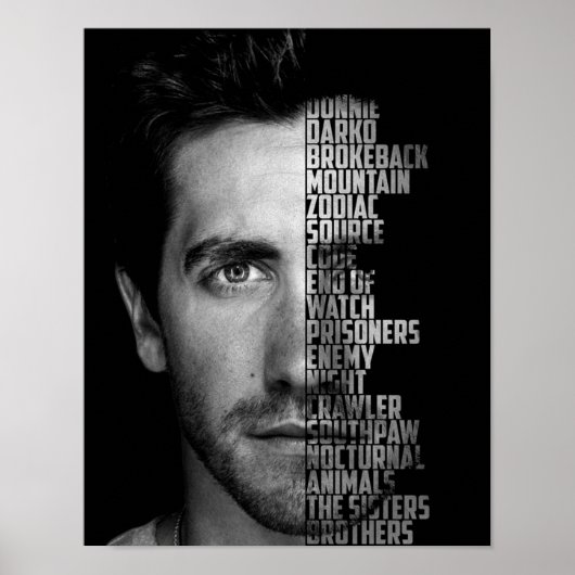 Jake Gyllenhaal Movies Poster (Voorkant)