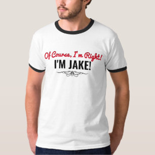 Jake heeft altijd het juiste T-shirt