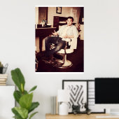 Jake Johnson Actor Poster (Thuiskantoor)