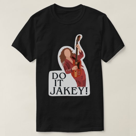 Jake Kiszka Greta Van Fleet Sticker Copy Copy T-shirt (Design voorkant)