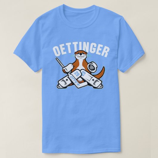 Jake Oettinger Otter TShirt 1 (Design voorkant)